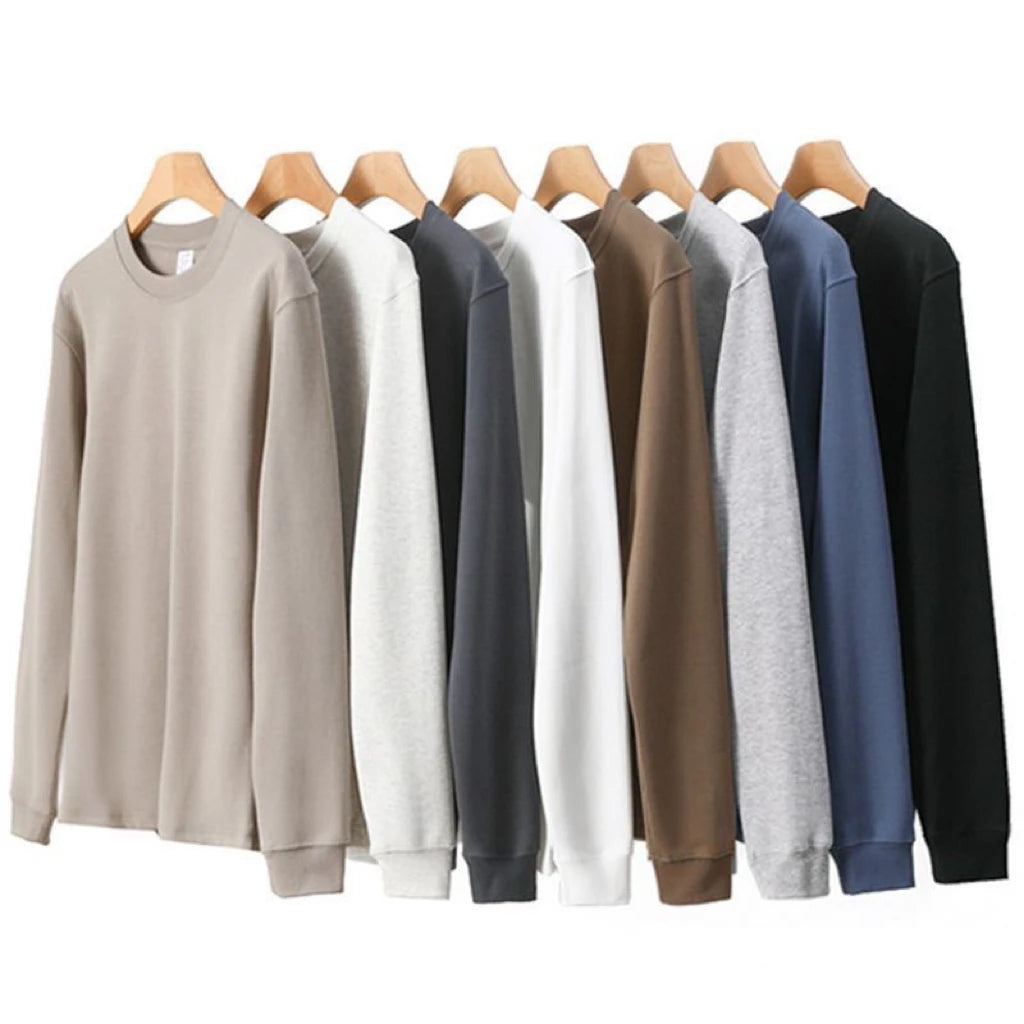 Unisex Drop-Shoulder Crewneck Sweatshirt — Soft Casual Pullover