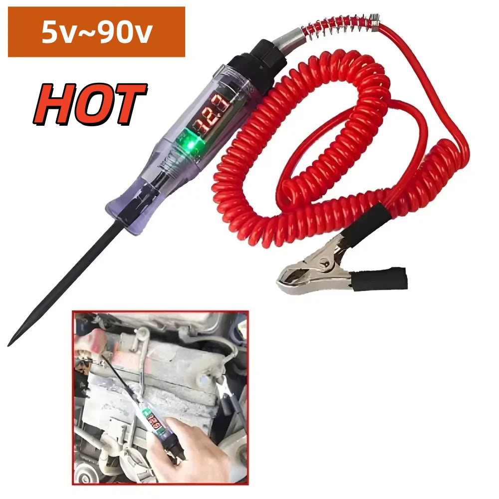 Automotive Circuit Tester Probe — 6V to 24V Test Light