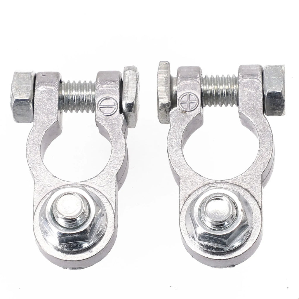 Car Battery Terminal Clamp Pair — Zinc Alloy