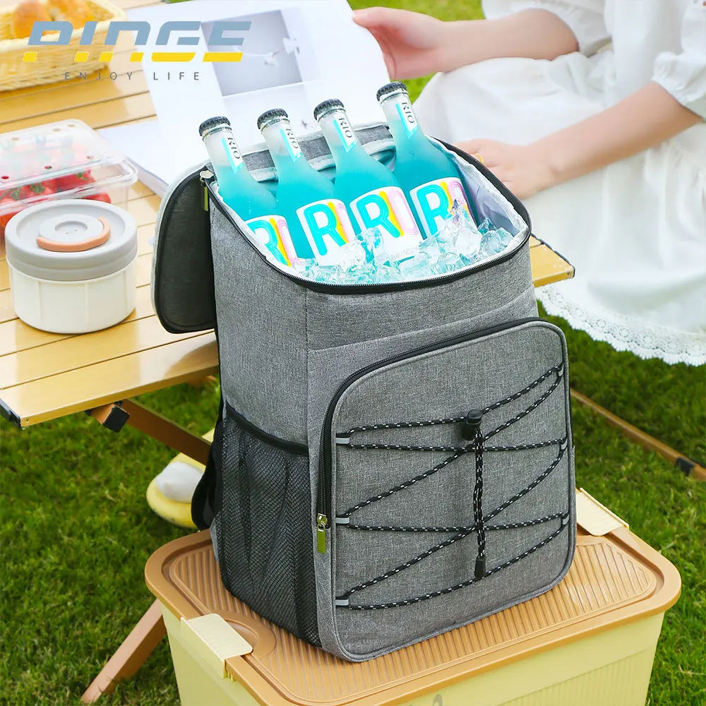 Insulated Thermal Cooler Backpack 23L