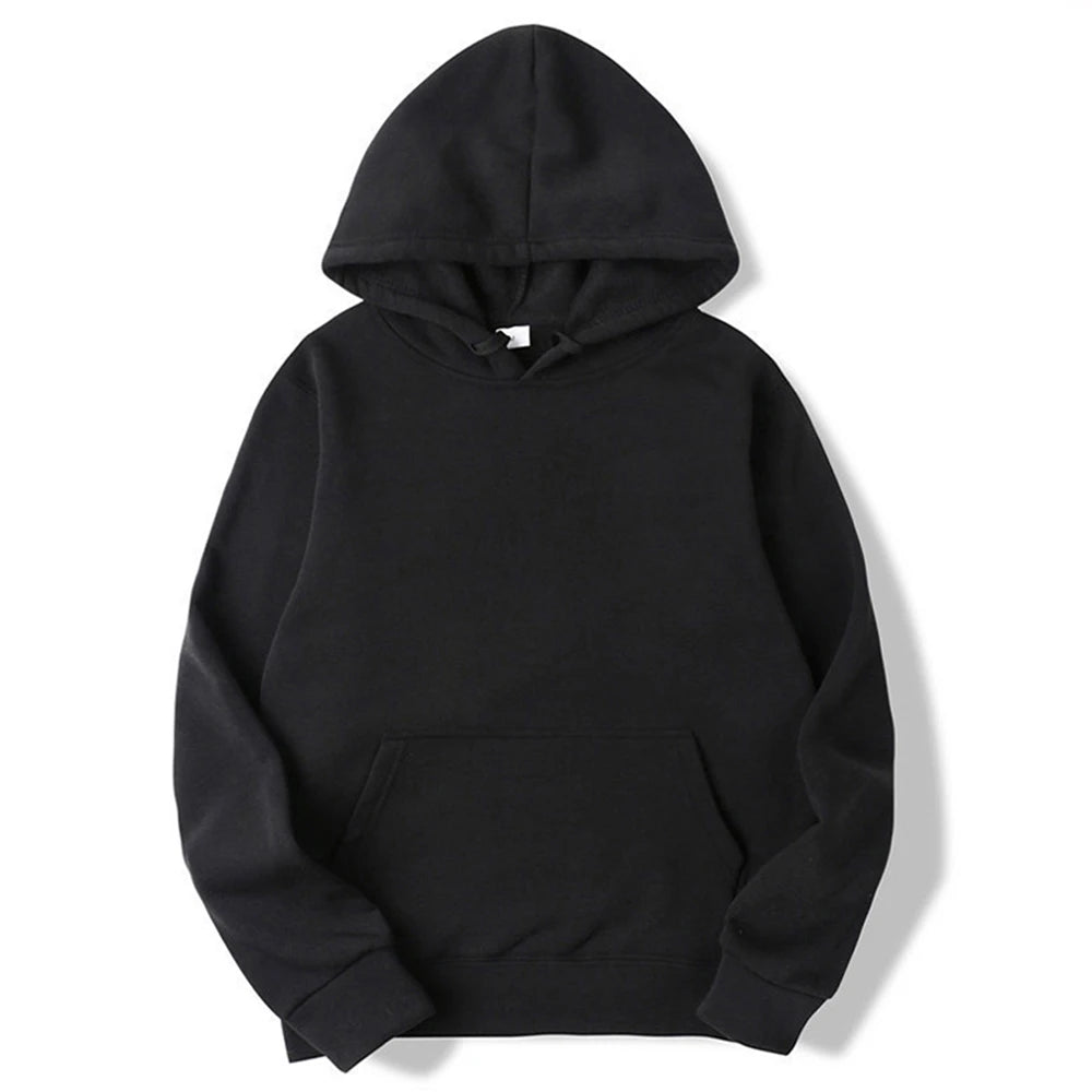 Unisex Blank Fleece Hoodie