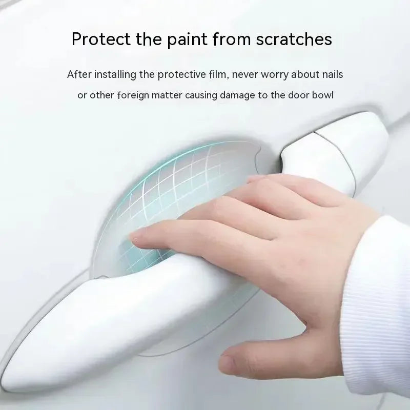 Transparent Door Handle Scratch Protectors