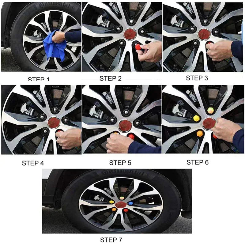 Wheel Lug Nut Covers (20-Pack)