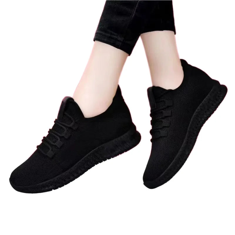 Women's Breathable Platform Sneakers