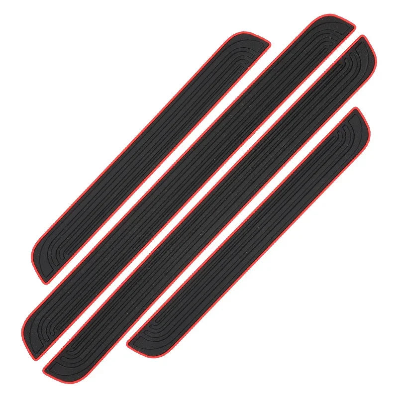 Rubber Door Sill Scuff Protectors (4-Pack)