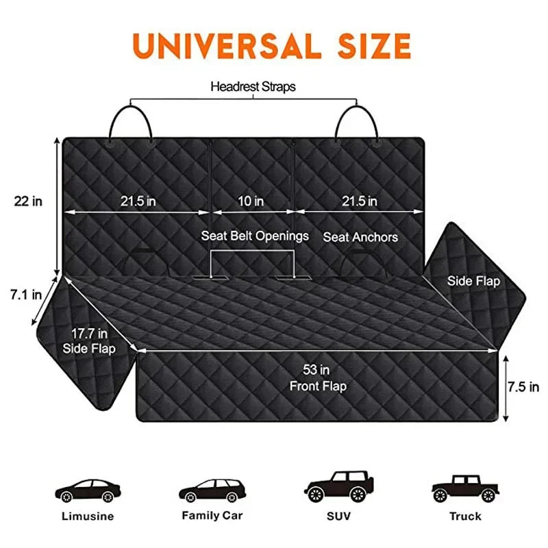 Waterproof Backseat Cover