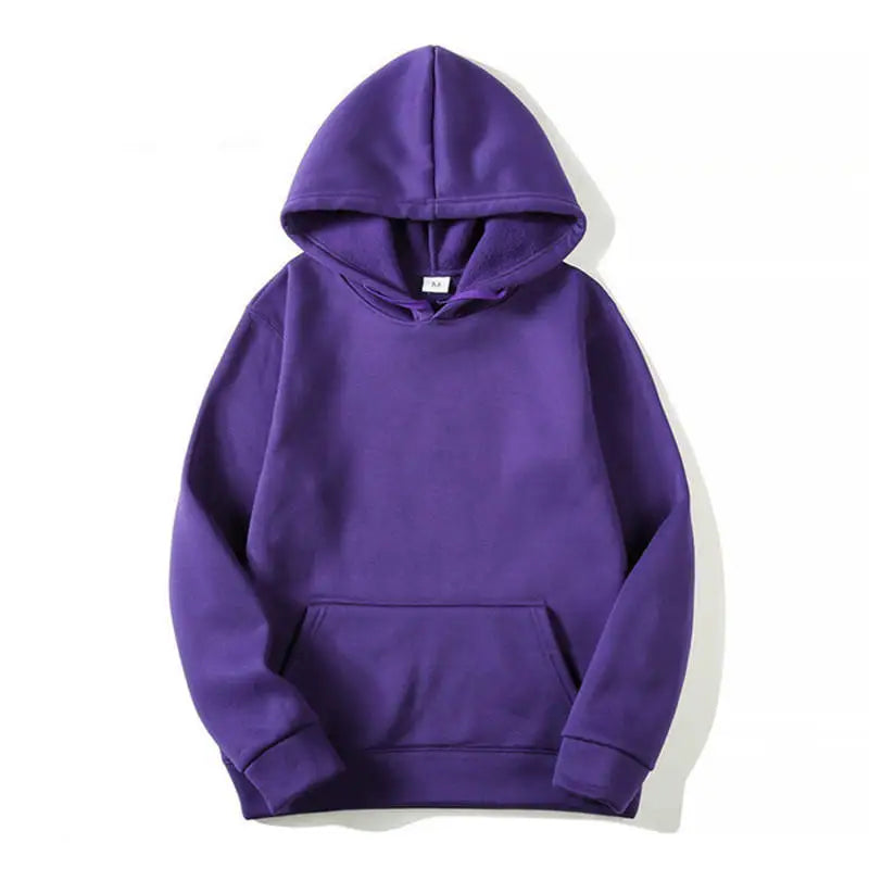 Unisex Blank Fleece Hoodie
