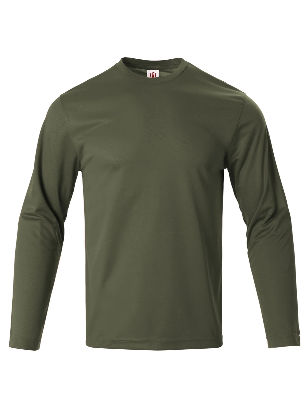 Men's Plain Long-Sleeve T-Shirt