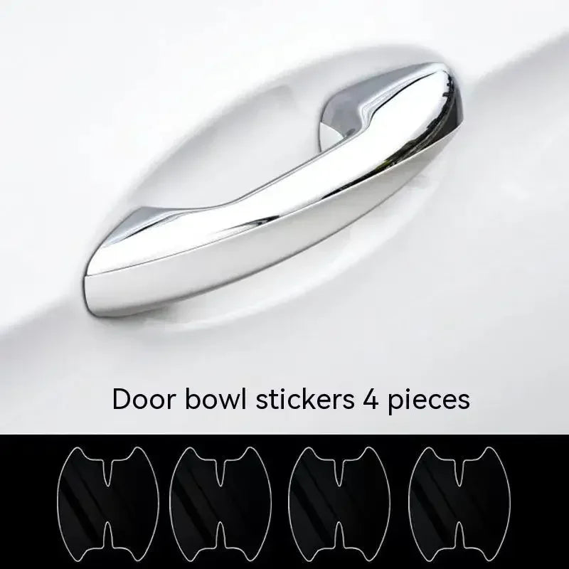 Transparent Door Handle Scratch Protectors