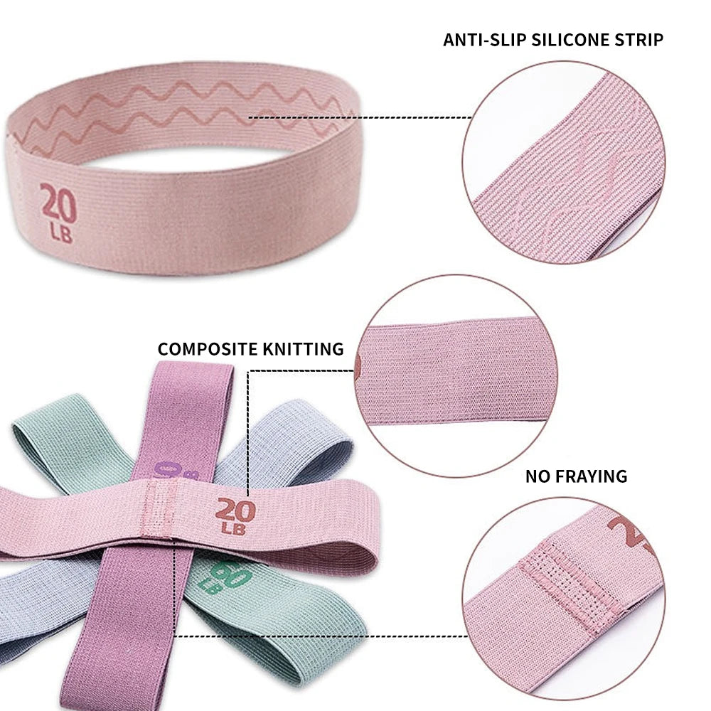 Polyester Resistance Band Set for Squats