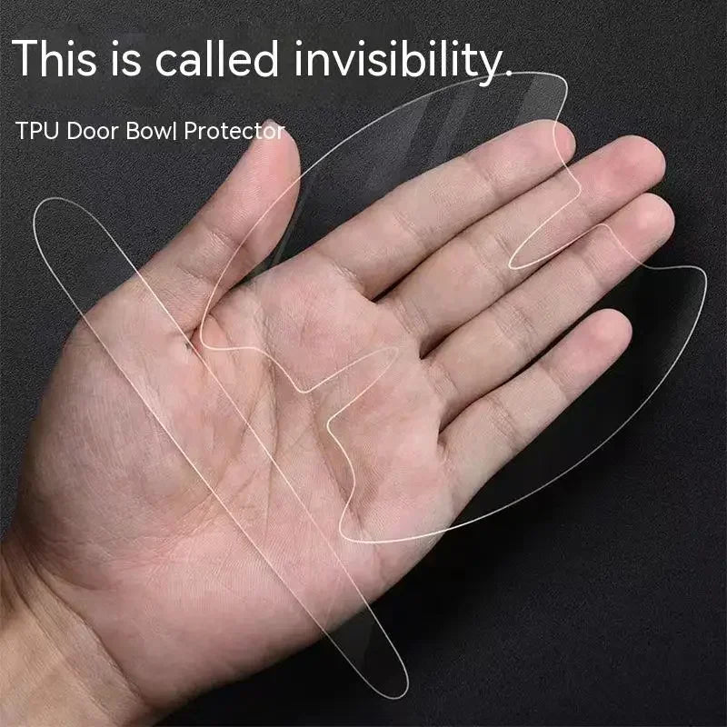 Transparent Door Handle Scratch Protectors