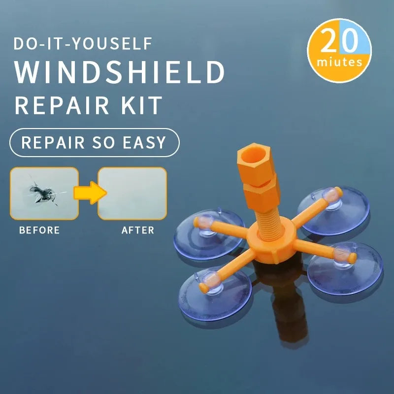 DIY Windshield Repair Kit for Chips & Cracks