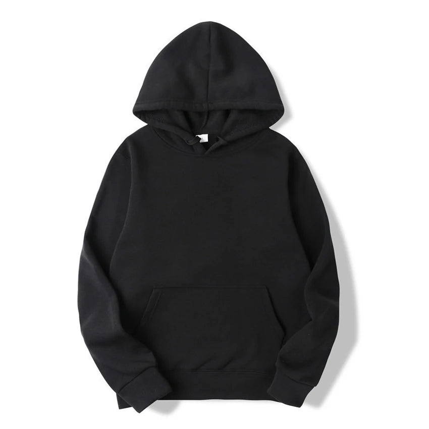 Unisex Blank Fleece Hoodie