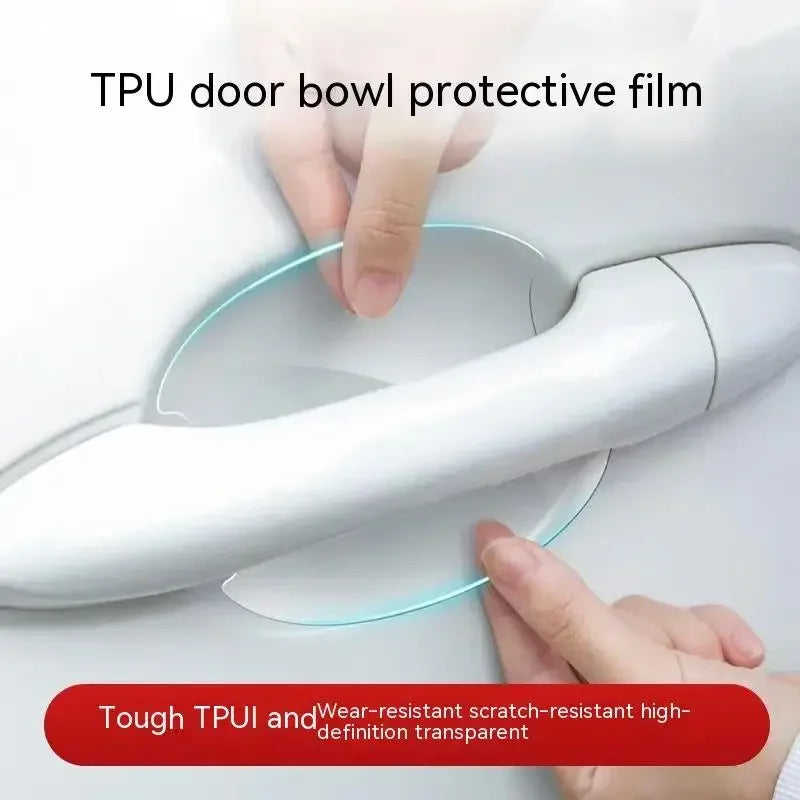 Transparent Door Handle Scratch Protectors