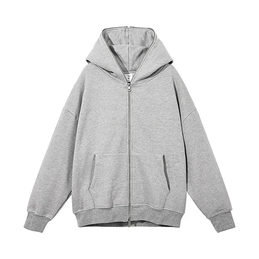 Unisex Full-Zip Hooded Jacket