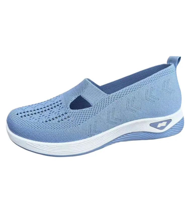 Women's Casual Solid-Color Sneakers