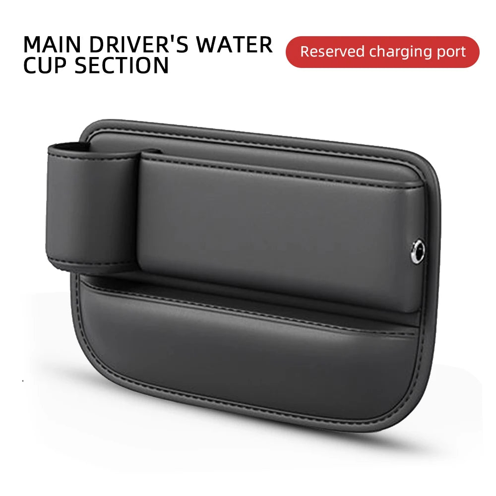 Universal Car Seat Gap Organizer with Cup Holder
