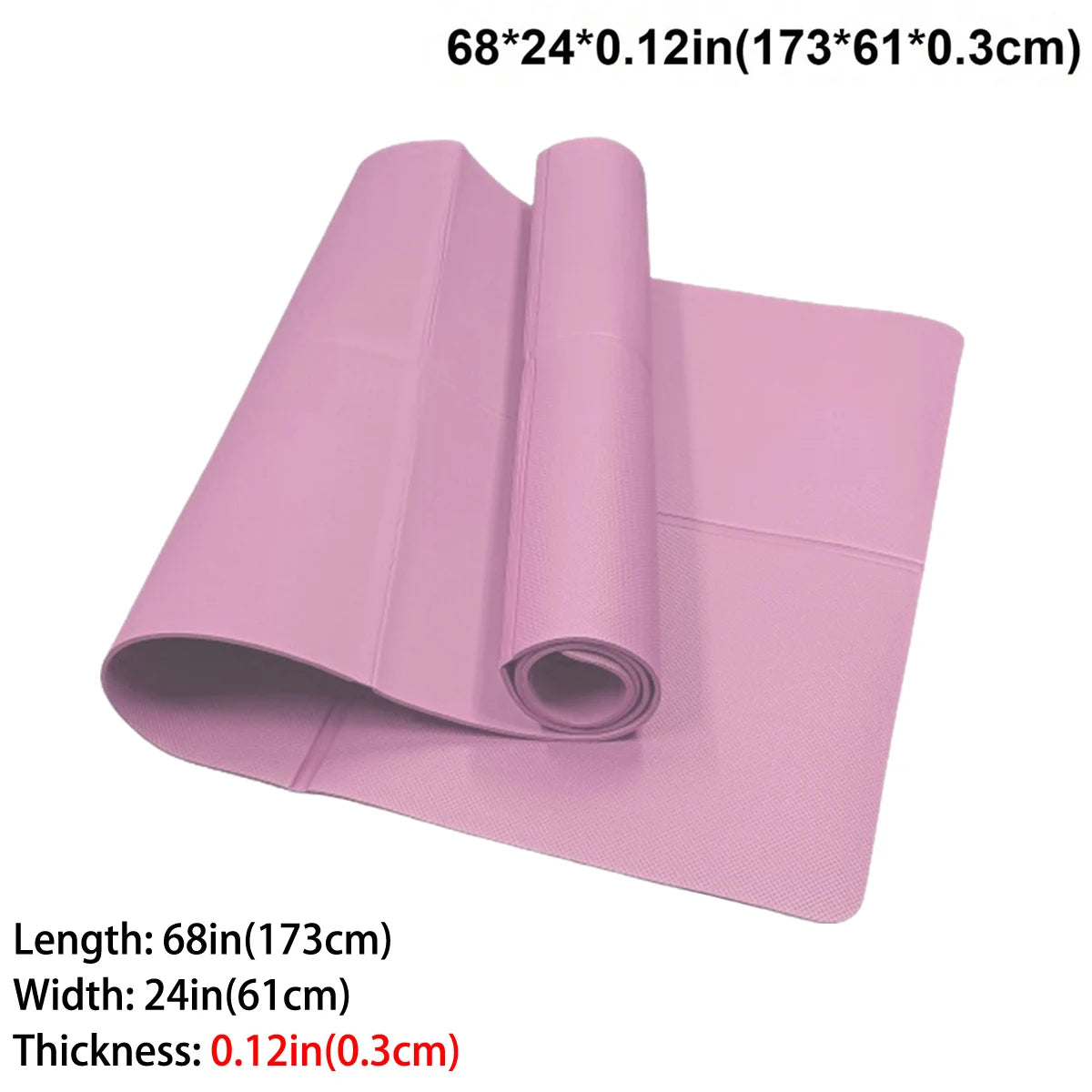 Foldable Yoga Mat — Eco-Friendly EVA Travel Exercise Mat (3mm / 4mm / 6mm)