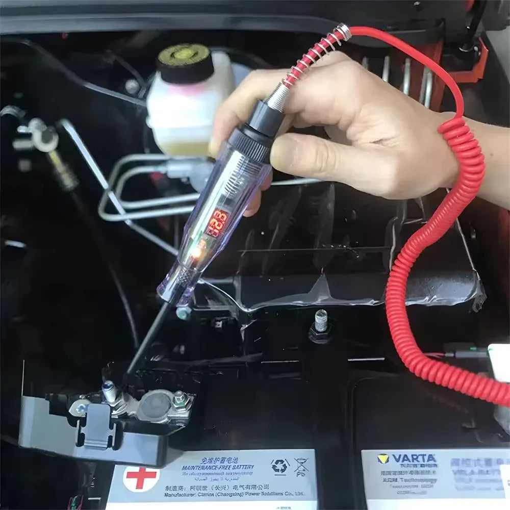 Automotive Circuit Tester Probe — 6V to 24V Test Light