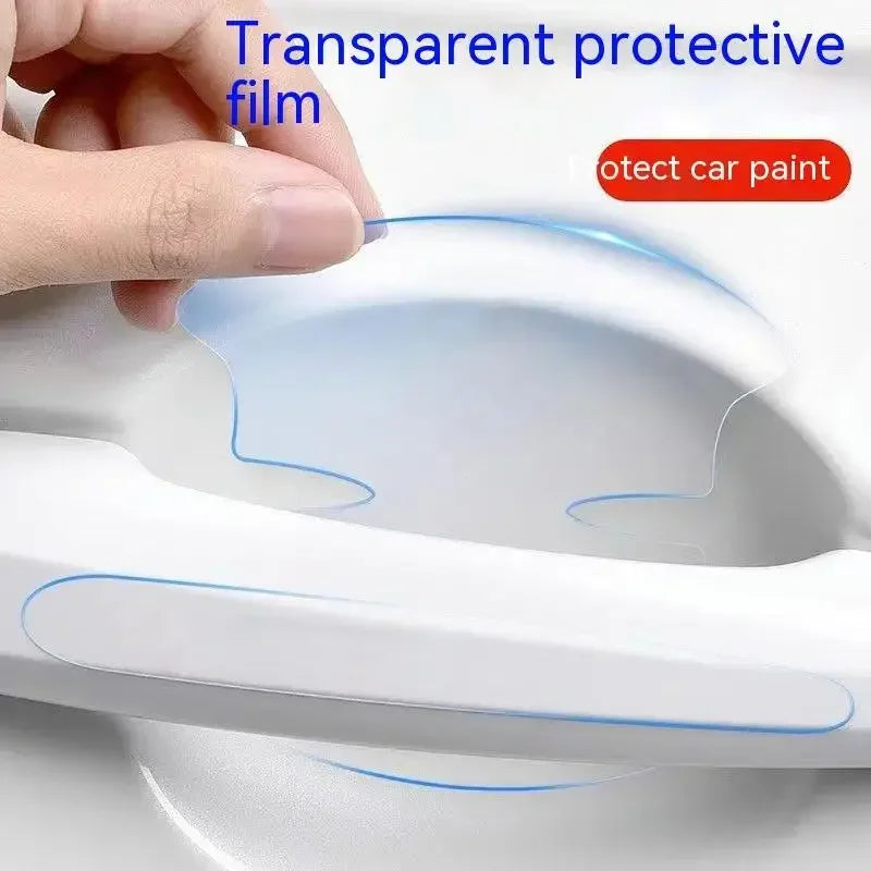 Transparent Door Handle Scratch Protectors