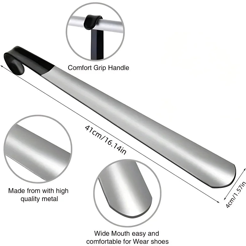 Extra Long Stainless Steel Shoe Horn