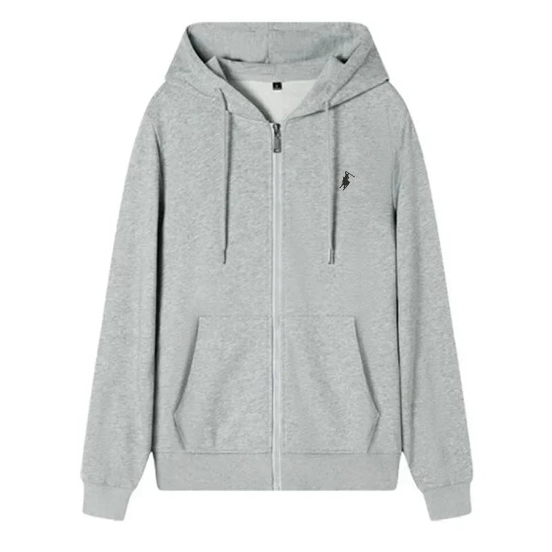Men's Casual Zip-Up Hoodie