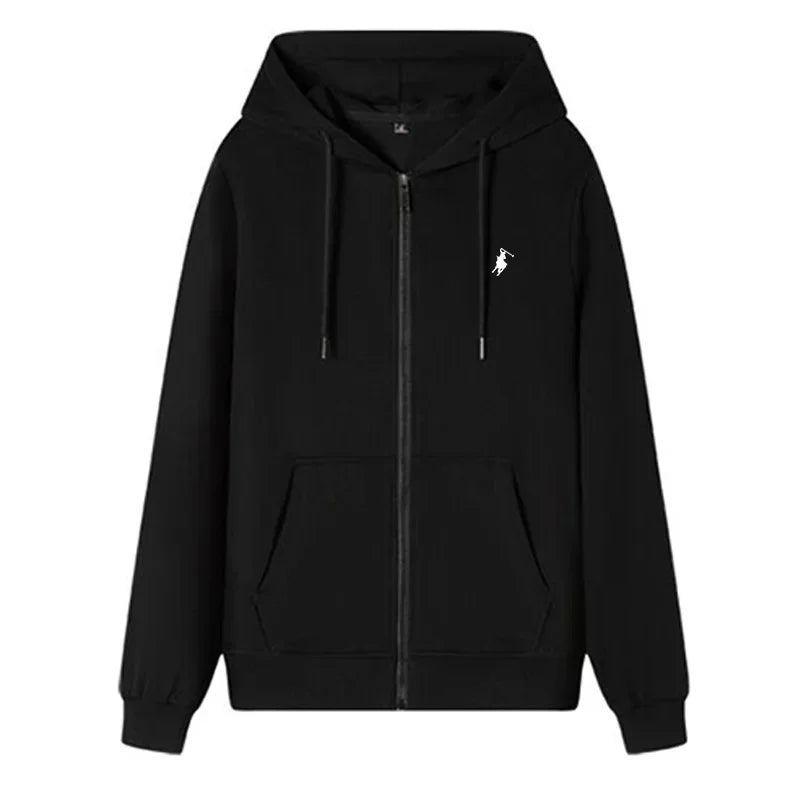 Men's Casual Zip-Up Hoodie