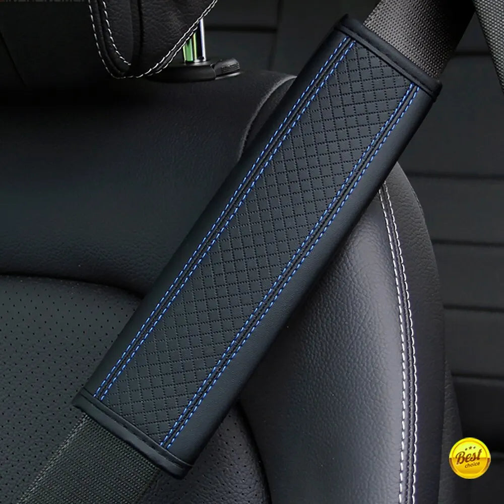 PU Leather Seat Belt Shoulder Pad