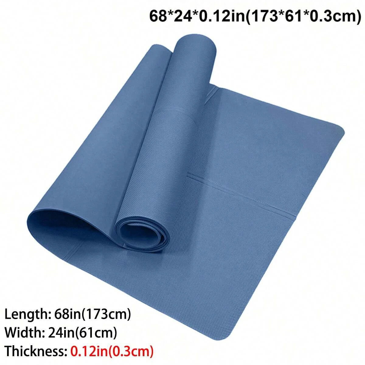 Foldable Yoga Mat — Eco-Friendly EVA Travel Exercise Mat (3mm / 4mm / 6mm)