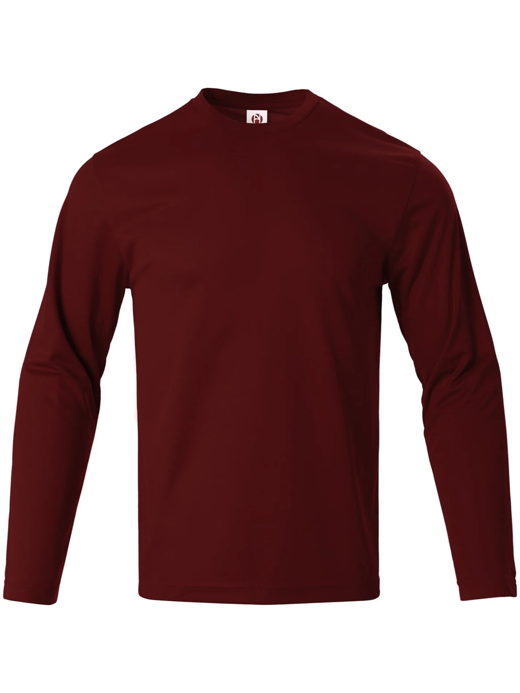 Men's Plain Long-Sleeve T-Shirt