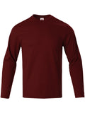 Men's Plain Long-Sleeve T-Shirt