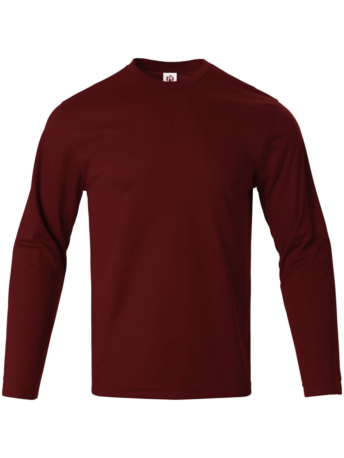 Men's Plain Long-Sleeve T-Shirt